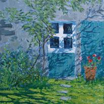 front door, moulin de larche