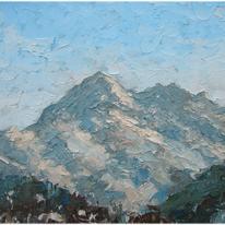 mountains near montgenevre