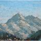 mountains near montgenevre