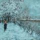 snowscene: rose walking…