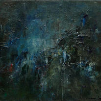 Green Blue Painting