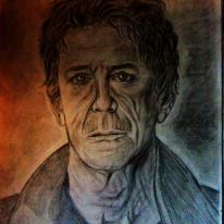 Portrait of Lou Reed