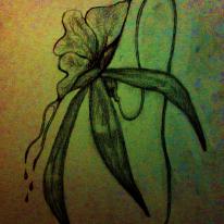 leaking flower