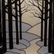 Winters Path | £75 | 30 x 40cm | Acrylic Winters Path
