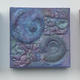 Three Fossils | £100 | 16 x 16cm | mixed media Three Fossils