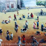 Playground II - Oil on board