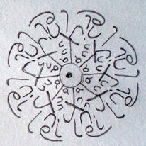 Mandala Workshop - participant's work