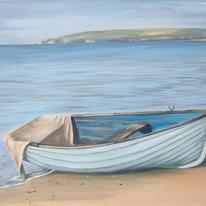 Fishing Boat At Dorley Chine  sold