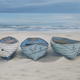 Boats at Durly Chine | (sold) | | Acrylic on canvas Boats at Durly Chine