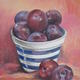Plums | £120 | | Acrylic on canvas Plums