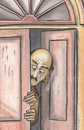 Sad Self Portrait
