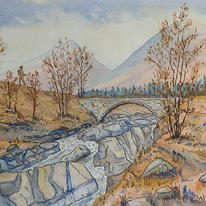 Ba Bridge on the Rannoch Moor