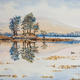 Loch Tulla | | | Watercolour Loch Tulla