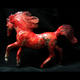 Little Red Horse | | | Raku Little Red Horse