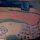 sleeping | | | painting, oil on canvas sleeping