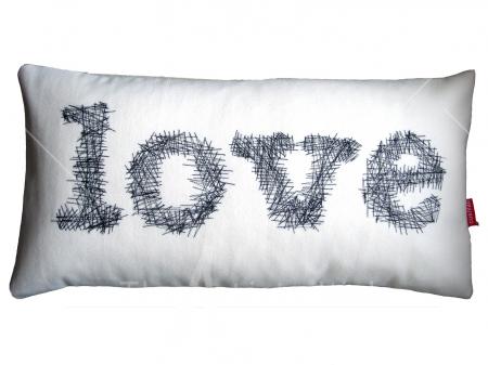 sketchy LOVE cushion