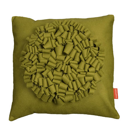 green loop cushion
