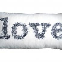 sketchy LOVE cushion