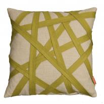 green binding cushion