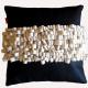 black with cream stripe…