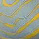 close-up of blue and…