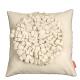 cream loop cushion