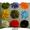 multicoloured raised…