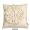 cream loop cushion