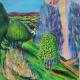 Towards Paisley | £200 | | Acrylic on paper Towards Paisley