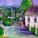 Back Lane, Storrington | £200 | | Acrylic on paper Back Lane, Storrington