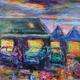 winter-shops | £220 | | Acrylic on paper winter-shops