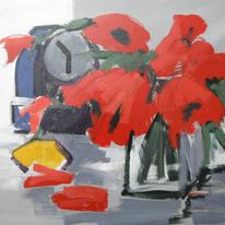 hidden poppies clock lemons…