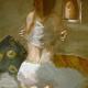undressing | (sold) | 79 x 58cm | oil on canvas undressing