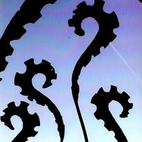 Seahorse Plant Sculpture