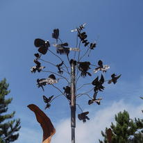 Garden Bug Plant Sculpture