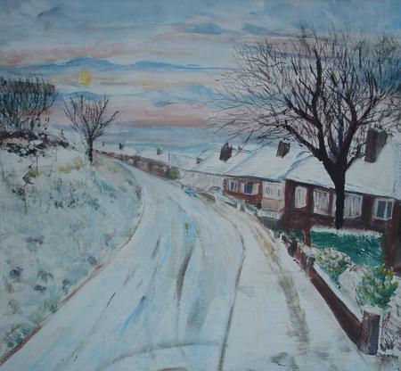 A snowy morning