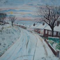 A snowy morning