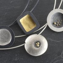 Silver and gold necklaces