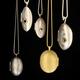 Lockets | | | 18ct gold, etched silver Lockets