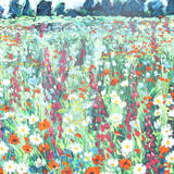 Meadow 1 - Acrylic on board