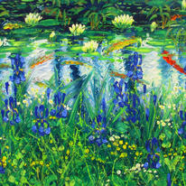 BLUE IRISES 3