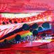 Red Field | (sold) | 42 x 30cm | Oil on deep edged canvas Red Field