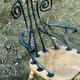 Copper, Steel, Oak Chair