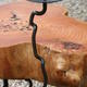 cedar table detail