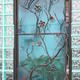 glass steel gate with…