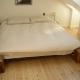 steel wooden bed
