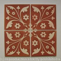 Medieval Tiles - Flowers
