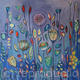 Blue Flowers | (sold) | | acrylic on canvas Blue Flowers