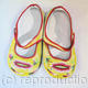 Embroidered Slippers | £375 | 51 x 51cm | acrylic on canvas Embroidered Slippers