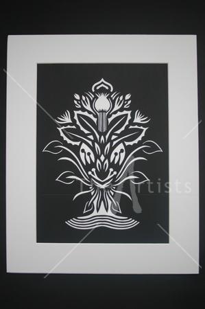thistle vase